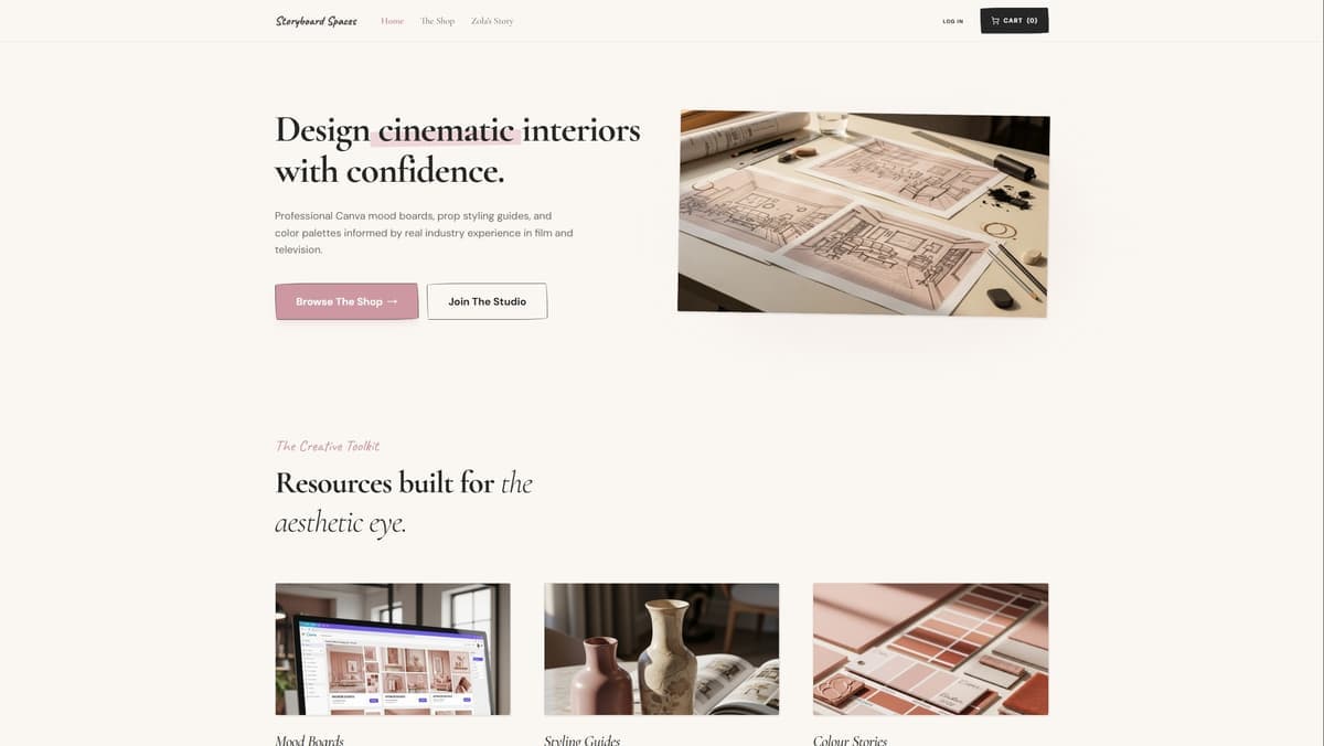 Storyboard Spaces